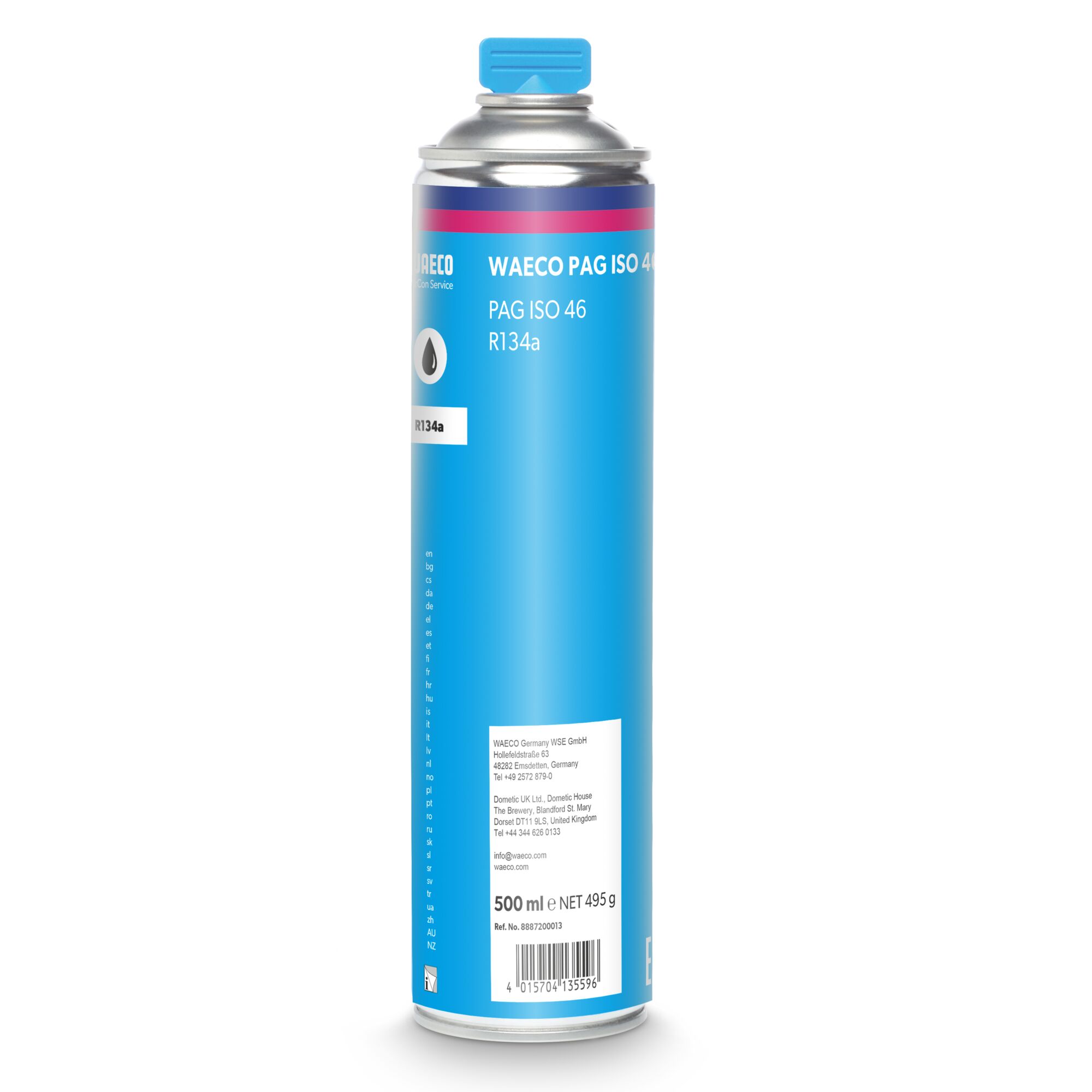 Waeco PAG 46 R134a 500ML Profi OilPart Number: 01600-0022Price: £23.6